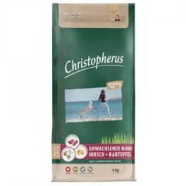   Christopherus Dog Adult Grainfree Szarvas és burgonya Large 4kg