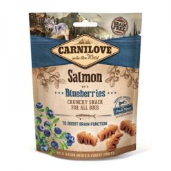   Carnilove Dog Crunchy Snack Salmon & Blueberries-  Lazac Hússal és Áfonyával