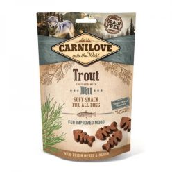 Carnilove Dog Semi Moist Snack pisztráng kaporral