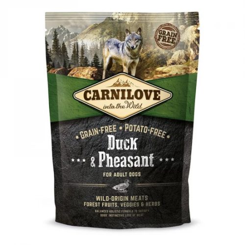 CarniLove Adult Duck & Pheasant- Kacsa és Fácán Hússal 1,5 kg