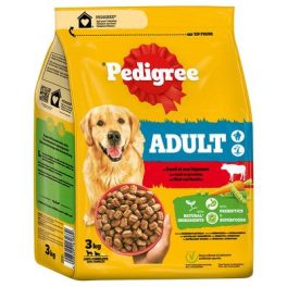 Pedigree 3kg száraz adult marha és zöldség