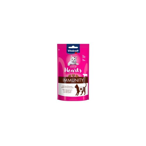Vitakraft Vita Hearts Immunity Cicáknak 40g Marha jutalom
