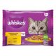 Whiskas alutasak 4-pack baromfi válogatás aszpikban 4x85g Multipack